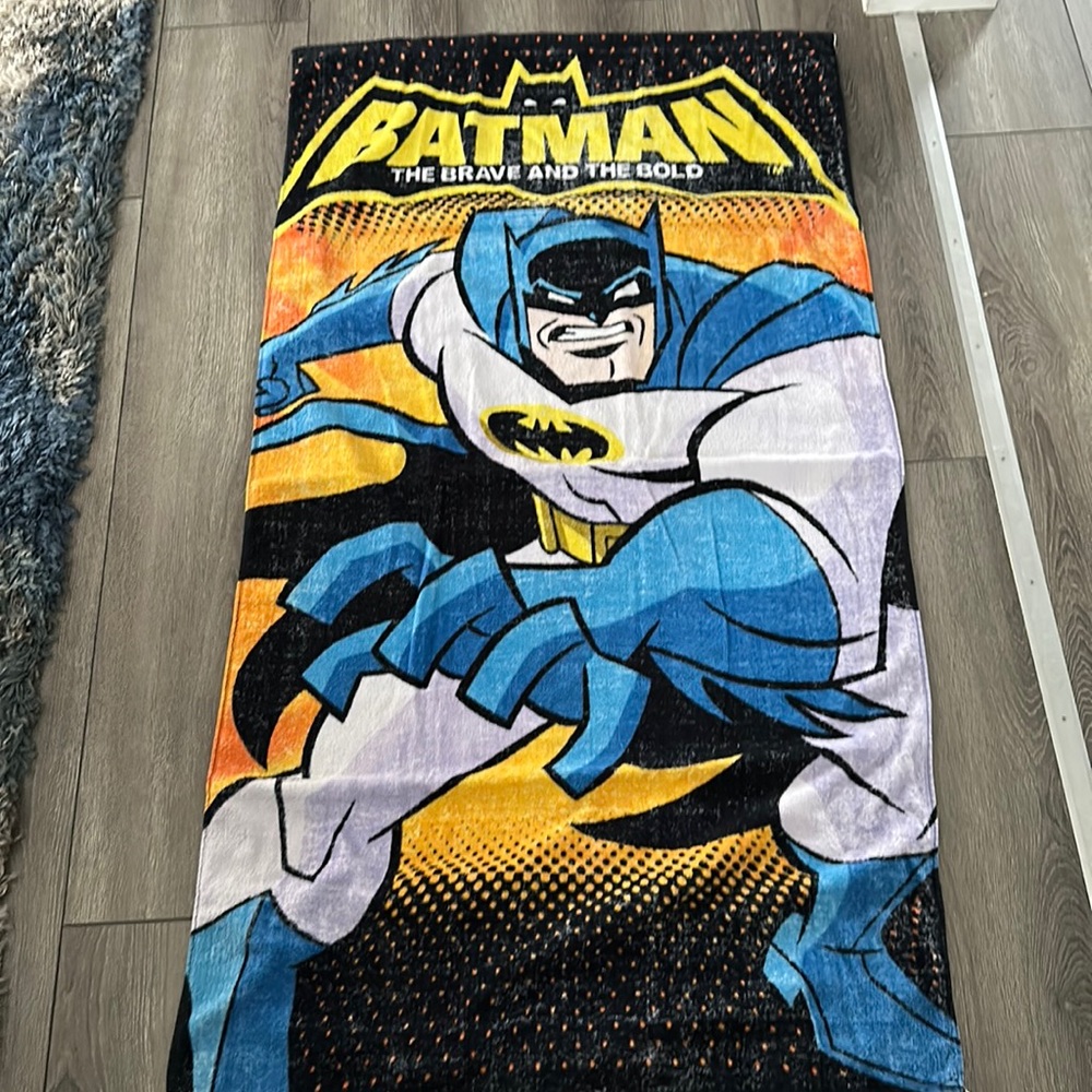 Batman beach towel